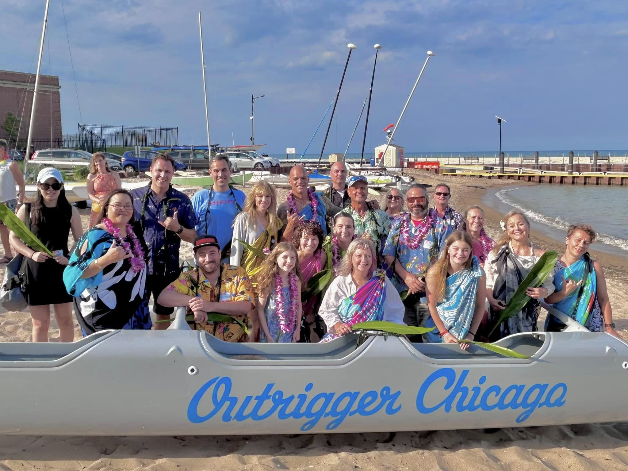 Outrigger Chicago canoe blessing